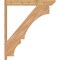 Ekena Millwork Balboa Slat Smooth Outlooker, Western Red Cedar, 5 1/2"W x 36"D x 42"H OUT06X36X42BOA06SWR - alternate 4